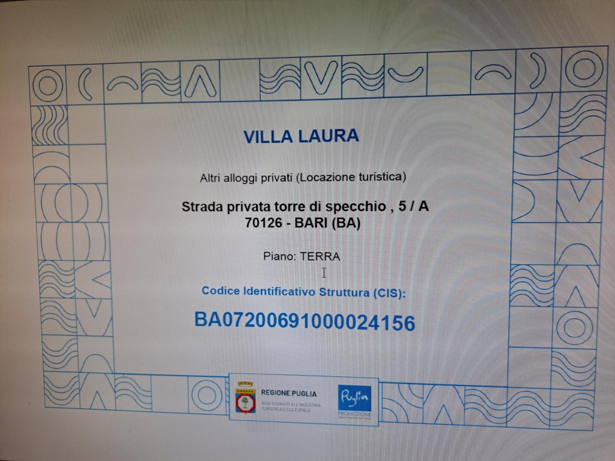 Villa Laura Bari Zewnętrze zdjęcie